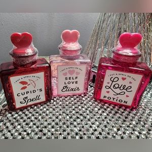 Target Bullseye Valentine Glass Bottles Love Potion Collection